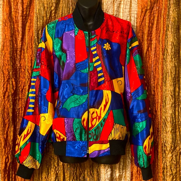 Jackets & Blazers - Vintage Picasso bomber jacket